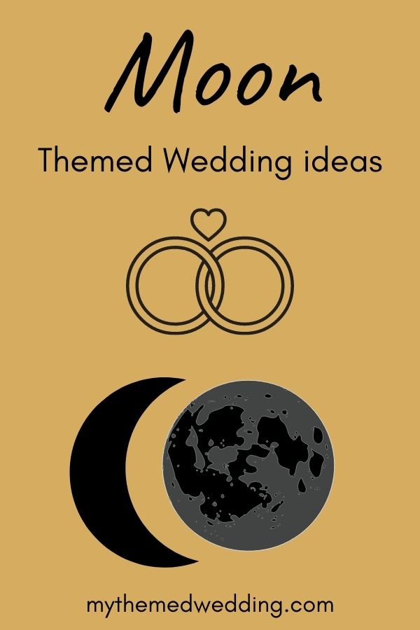 Moon themed wedding ideas