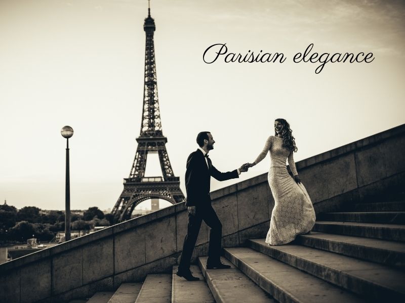 Paris themed wedding style