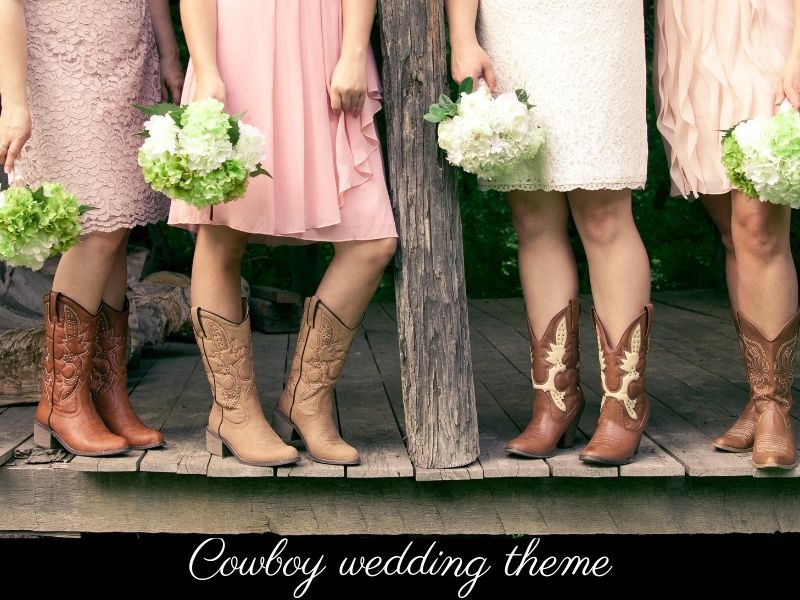 cowboy wedding theme