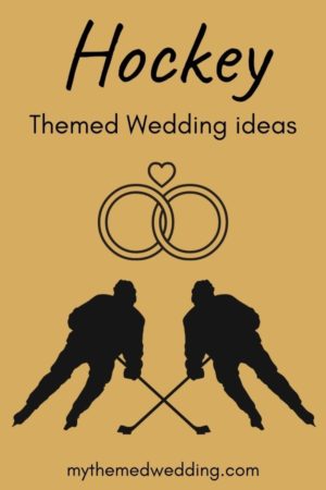 hockey themed wedding ideas